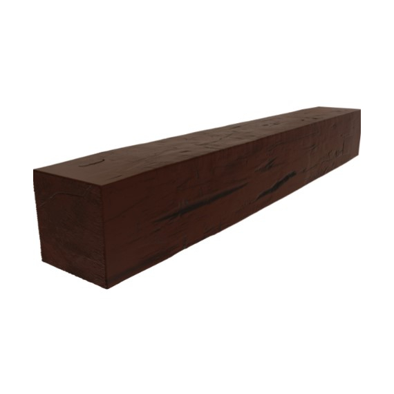 60 Inch Natural Pecan Faux Wood Fireplace Mantel Shelf