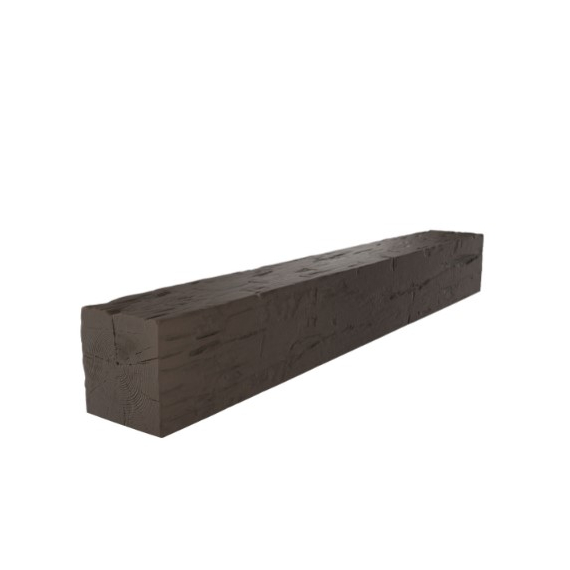 36 Inch Hickory Faux Wood Fireplace Mantel Shelf