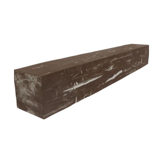 36 Inch Vintage Mahogany Faux Wood Fireplace Mantel Shelf