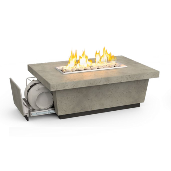 American Fyre Designs 52” Contempo LP Select Fire Table Chat Height Manual Flame Sensing | 785-11-M4PC
