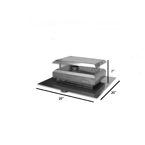 SS Vertical Co-Linear Rectangle Caps Specs