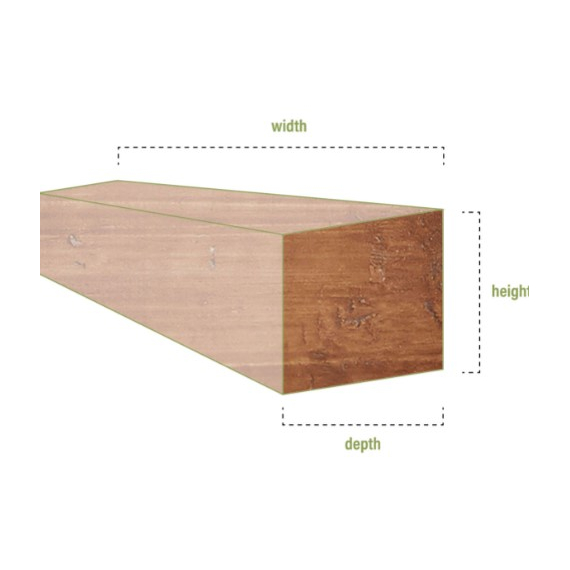 60 Inch Burnished Pine