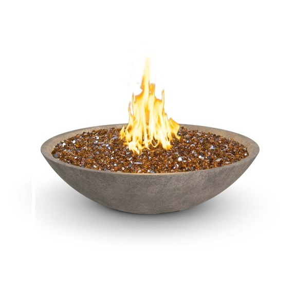 American Fyre Designs 40" Marseille Fire Bowl Manual Flame Sensing | 752-11-M6C