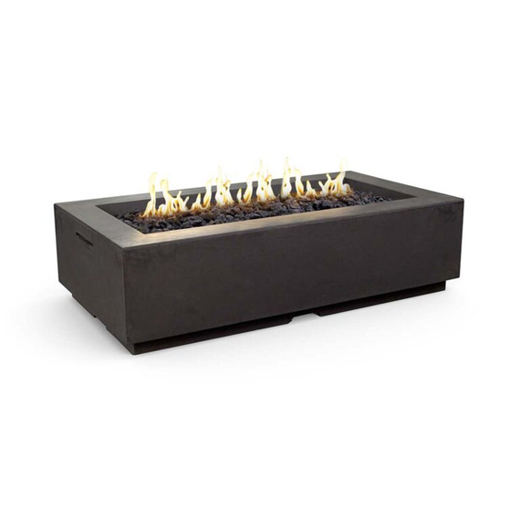 American Fyre Designs 56" Louvre Rectangle Fire Pit FyreStarter Bluetooth | 689-11-H7C