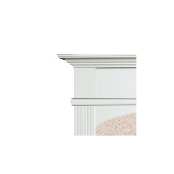 Arched Kensington Fireplace Mantel Corner Detail