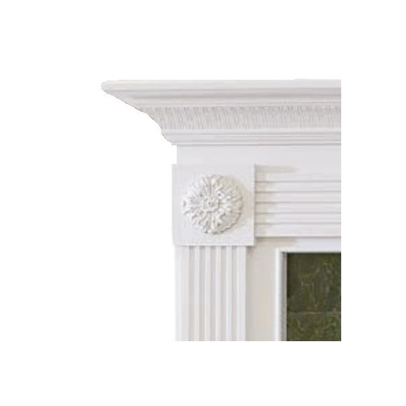 Georgetown Fireplace Mantel Corner Detail