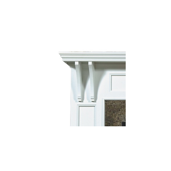Lynchburg Fireplace Mantel Corner Detail