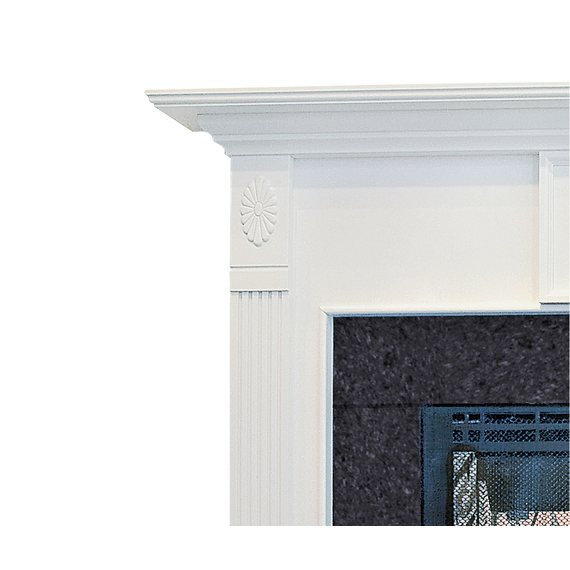 Mendham Fireplace Mantel Corner Detail