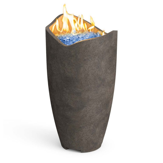 American Fyre Designs 37" Tall Wave Fire Urn With Tank Access Door | 530-11-M2C
