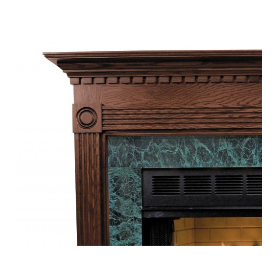 Windsor Fireplace Mantel Corner Detail