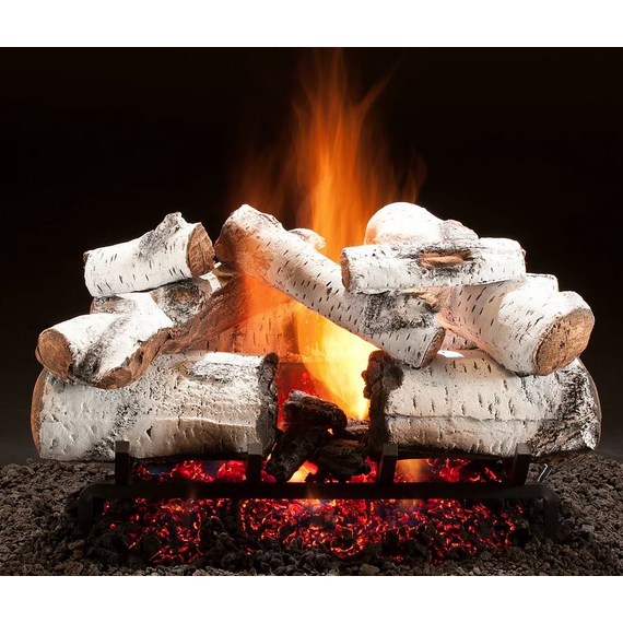Hargrove Aspen Timbers Vented Gas Log Set With E-Burner