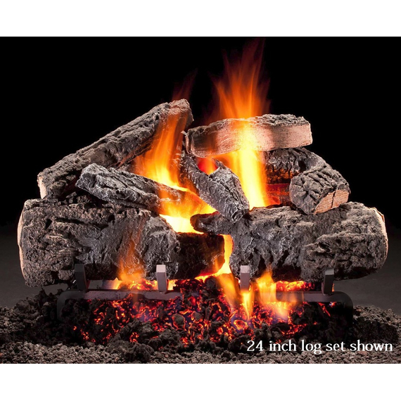 Hargrove Cross Timbers Vented Log Set With Hidden Control Burner