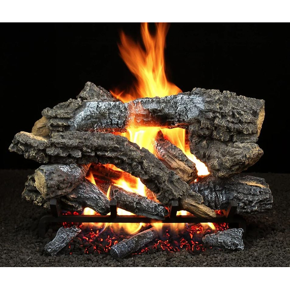 Hargrove Canyon Timbers Vented Log Set With Hidden Control Burner
