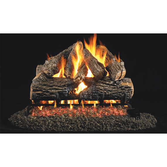 Real Fyre Charred Oak Log Set