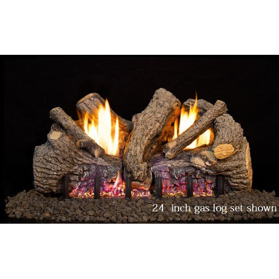 Real Fyre Foothill Oak Vent Free Gas Logs with G1A9 Burner System