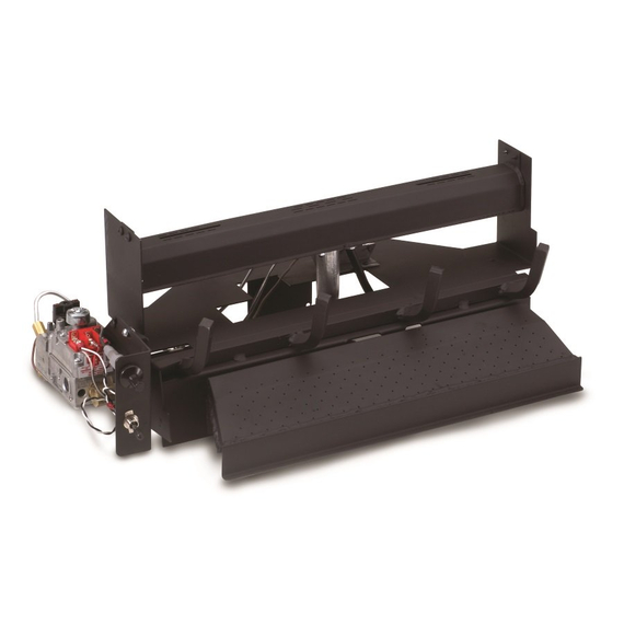 Included G18 burner system with grate