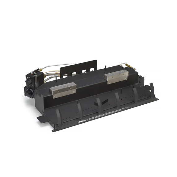G19 burner system with on/off remote and grate