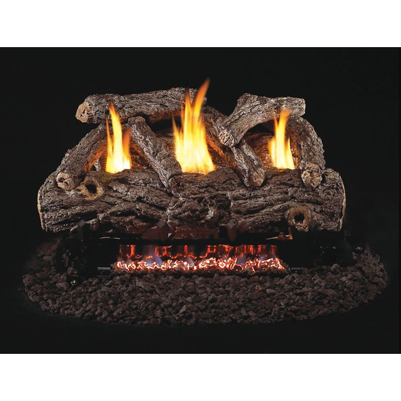 Real Fyre Golden Oak Designer Vent Free Gas Logs with G9 Burner System