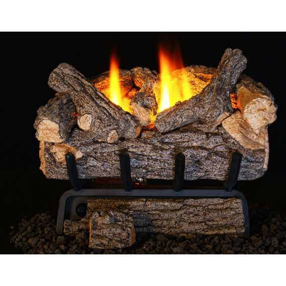 Real Fyre Valley Oak Vent Free Gas Logs with G8E Burner System