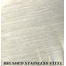 Brushed Stainless Steel finish for fireplace doors