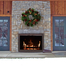 Phoenix Outdoor Masonry Fireplace Door Installed