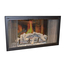 TCH4429 Matte Black Temco Fireplace Door