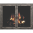 Old World Masonry Fireplace Door in Burnished Bronze premium finish