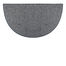 Ember Grey Half Round Hearth Rug 36" x 72"