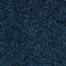 Midnight Blue Polyester Flame Hearth Rug