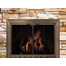 The Savannah glass fireplace door is designed for masonry fireplaces only.