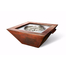 36 Inch Square Sierra Copper Fire and Water Bowl Electronic Ignition 24VAC