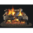 RealFyre Charred American Oak Vented Gas Log Set With G52 Burner