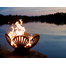 Barefoot Beach Gas Burning Fire Pit 42 Inch