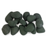 Matte Black Lite Stones Set Of 15 Stones