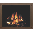 Cascade Fixed Pane Masonry Fireplace Door For One Side Of See-Thru Fireplace
