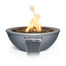 Sedona 27" Round Powder Coated Fire and Water Bowl