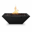 30 Inch Madrid Powder Coated Fire and Water Bowl Black