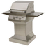 21" XL Solaire Infrared Pedestal Grill shown closed