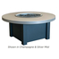 Ronda 42 Inch Round Outdoor Gas Fire Table