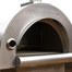 Premio Outdoor Pizza Oven Steel Dome Inside View