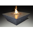 48" Square Grey Finish Fire Table - Grand Canyon Gas Logs