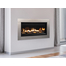 DRL3500 Gas Fireplace with Optional Stainless Surround and Log Set
