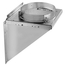6" DuraTech Adjustable Stainless Steel Tee Support Bracket - 6DT-TSBSS