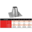 6 Inch DuraTech Flat Roof Flashing 6DT-FF Specs