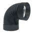 8" HeatFab 90° Non-Adjustable Black Elbow Saf-T Pipe 2814B
