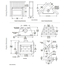 WCT3042 Wood Fireplace Dimensions