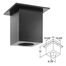 4” x 6 5/8” DirectVent Pro Cathedral Ceiling Support Box Specifications