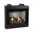 Jefferson VF Gas Firebox with Flush Front Optional Liner and Log Set