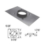 DuraPlus 13'' x 21'' Transition Anchor Plate Size is indicated on the Image