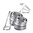 DuraPlus Stainless Steel15-Degree Elbow Kit 6". The size is indicated on the image.